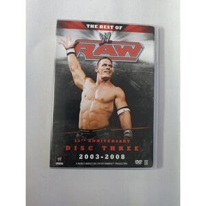 WWE‎ - Raw 15th Anniversary (DVD, 2007, 3rd-Disc Only) + Bonus Disc
